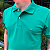 Polo Manhattan Jeans Verde Bandeira Logo Clássico Bordado - Imagem 3