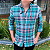 Camisa Ralph Lauren Xadrez Manga Longa Multicolor Verde Logo Colorido - Imagem 5