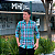 Camisa Ralph Lauren Xadrez Manga Longa Multicolor Verde Logo Colorido - Imagem 2