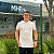 Camiseta Tommy Hilfiger Rosa Claro Essential - Imagem 1