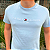 Camiseta Tommy Hilfiger Azul Claro Im Core Tommy Logo Tee - Imagem 5