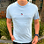Camiseta Tommy Hilfiger Azul Claro Im Core Tommy Logo Tee - Imagem 4