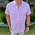 Camisa Social Txc Xadrez Manga Curta Rosa Claro Com Bolso 2699C - Imagem 4