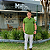 Polo Txc Verde Militar Custom Bordado 6368 - Imagem 1