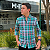 Camisa Ralph Lauren Multi Color Manga Longa Verde Logo Clássico Marinho - Imagem 2