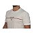 Camiseta Tommy Hilfiger Branco Established 1985 Estampada Listra Vermelha - Imagem 3