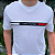 Camiseta Tommy Hilfiger Branco Chest Insert Bordado Tee - Imagem 4