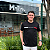 Camiseta Tommy Hilfiger Preto Chest Insert Bordado Tee - Imagem 2