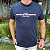 Camiseta Tommy Hilfiger Marinho Contrast Stitch Stripe Estampada Tee - Imagem 3