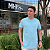 Camiseta Tommy Hilfiger Azul Claro Essential - Imagem 1