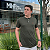 Camiseta Ralph Lauren Henley Verde Militar Logo Clássico Bordô - Imagem 1