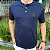 Camiseta Ralph Lauren Henley Azul Marinho Logo Clássico Vermelho - Imagem 4