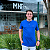 Camiseta Ralph Lauren Henley Azul Royal Logo Clássico Laranja - Imagem 2