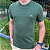 Camiseta Lacoste Verde Militar Clássica Básica - Imagem 4