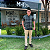 Camisa Ralph Lauren Xadrez Manga Curta Preto Clássico Vermelho - Imagem 5