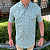 Camisa Social Txc Xadrez Manga Curta Azul 29188C Com Bolso - Imagem 4
