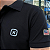 Polo Txc Preto Custom Bordado 6368 Logo Branco - Imagem 2