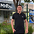 Polo Txc Preto Custom Bordado 6368 Logo Branco - Imagem 1