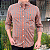 Camisa Ralph Lauren Xadrez Manga Longa Multicolor Laranja Logo Clássico Verde - Imagem 3