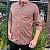 Camisa Ralph Lauren Xadrez Manga Longa Multicolor Laranja Logo Clássico Verde - Imagem 4