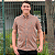 Camisa Ralph Lauren Xadrez Manga Curta Multicolor Laranja Logo Clássico Verde - Imagem 1