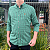 Camisa Ralph Lauren Xadrez Manga Longa Multicolor Verde Logo Clássico Laranja - Imagem 4