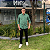 Camisa Ralph Lauren Xadrez Manga Longa Multicolor Verde Logo Clássico Laranja - Imagem 5