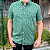 Camisa Ralph Lauren Xadrez Manga Curta Multicolor Verde Logo Clássico Laranja - Imagem 3