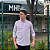 Camisa Ralph Lauren Xadrez Manga Longa Vermelho Listras Marinho Logo Clássico Marinho - Imagem 1