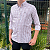 Camisa Ralph Lauren Xadrez Manga Longa Vermelho Listras Marinho Logo Clássico Marinho - Imagem 4