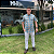 Camisa Social Txc Xadrez Manga Curta Azul Multicolor 29192C Com Bolso - Imagem 4