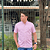 Camisa Ralph Lauren Micro Xadrez Médio Manga Curta Rosa Claro Logo Colorido - Imagem 4