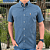 Camisa Ralph Lauren Quadriculada Manga Curta Verde Militar Listras Amarelo Claro Logo Colorido - Imagem 2