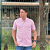 Camisa Ralph Lauren Xadrez Clássico Manga Curta Rosa Claro Logo Colorido - Imagem 4