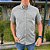Camisa Ralph Lauren Xadrez Manga Curta Multicolor Verde Listra Preto Logo Colorido - Imagem 2