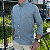 Camisa Ralph Lauren Micro Xadrez Manga Longa Verde Logo Colorido - Imagem 3