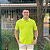 Polo Ralph Lauren Verde Limão Logo Colorido - Imagem 1