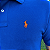 Polo Ralph Lauren Azul Royal Logo Clássico Laranja - Imagem 2
