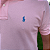 Polo Ralph Lauren Rosa Claro Logo Clássico Azul Celeste - Imagem 5