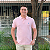 Polo Ralph Lauren Rosa Claro Logo Clássico Azul Celeste - Imagem 1