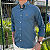Camisa Ralph Lauren Quadriculada Manga Longa Verde Militar Listras Amarelo Claro Logo Colorido - Imagem 3