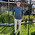 Camisa Ralph Lauren Quadriculada Manga Longa Verde Militar Listras Amarelo Claro Logo Colorido - Imagem 5