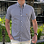 Camisa Ralph Lauren Xadrez Clássico Manga Curta Marrom Logo Colorido - Imagem 2