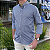 Camisa Ralph Lauren Micro Xadrez Manga Longa Preto Logo Colorido - Imagem 3