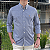 Camisa Ralph Lauren Micro Xadrez Manga Longa Preto Logo Colorido - Imagem 2