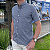 Camisa Ralph Lauren Xadrez Clássico Manga Curta Preto Logo Colorido - Imagem 3