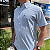 Camisa Social Txc Xadrez Manga Curta Verde Claro 29219C Com Bolso - Imagem 4