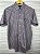 Camisa Social Txc Xadrez Manga Curta Verde Listras Marinho 29144C Com Bolso - Imagem 6