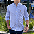 Camisa PRL Xadrez Manga Longa Azul Claro Logo Colorido - Imagem 2