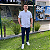 Camisa Ralph Lauren Xadrez Manga Curta Branco Listras Azul Claro Logo Colorido - Imagem 5